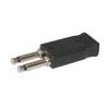 PJ327  4-Wire Plug Prong Adapter