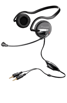 Plantronics .Audio 645 USB Behind-the-Head Stereo Headset