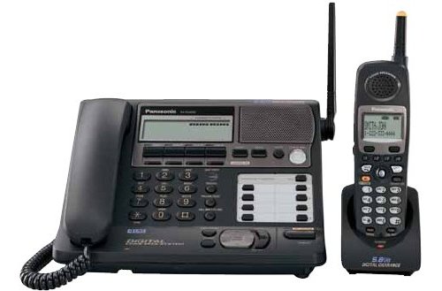 Panasonic KX-TG4500B 5.8GHz 4-Line Cordless Phone